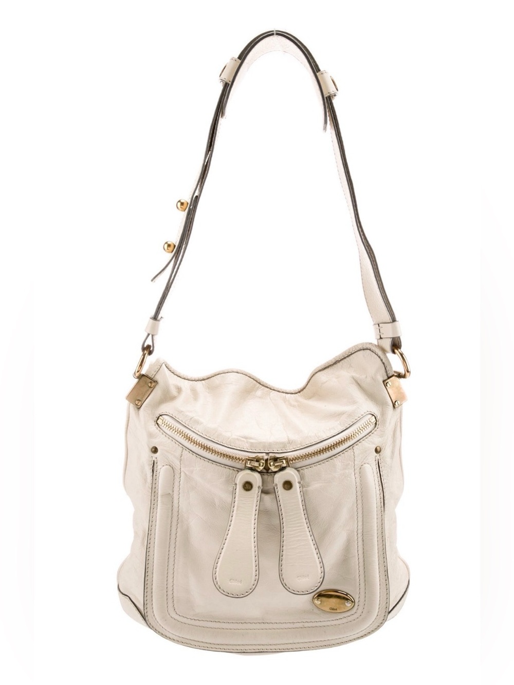 Chloe Vintage Leather Hobo Shoulder Bag